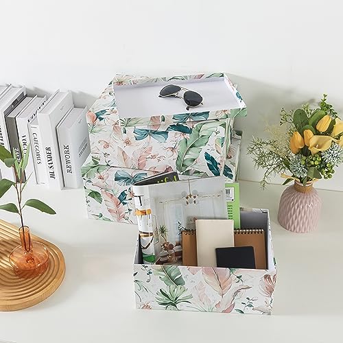 Soul & Lane - Jardin Jewel Decorative Storage Boxes with Lids, Set of 3 - Image 6