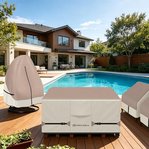 Porch Shield Waterproof Square Patio Table Cover 84 x 84 inch - Image 6