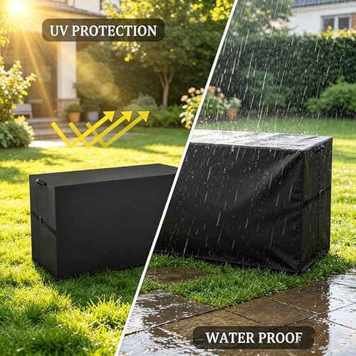 Outdoor Storage Box Cover for Yardgrace 270 Gallon Deck Box - Image 6
