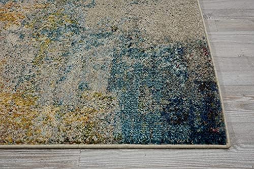 Nourison Home Celestial Sealife 2'2" x 7'6" Area Rug - Easy Clean, Non Shedding, Bed Room, Living Room, Dining Room, Kitchen (8' Runner) - Image 6