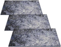 Nourison Passion Light Blue/Black 1'10'' x 2'10'' Area-Rug, Modern, Abstract, Easy-Cleaning, Non Shedding, Bed Room, Living Room, Dining Room, Kitchen, (2' x 3') (Pack of 3) by NourisonHome