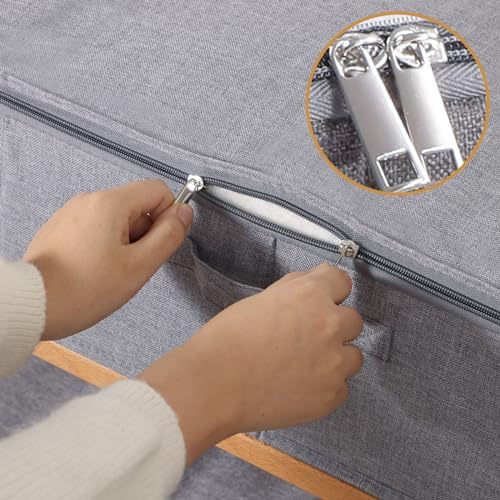 Under Bed Storage Container,Grey,31.5x15.7x5.9 Inch,2 Pack - Image 4