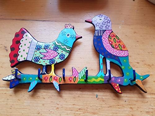 Bluenoemi Handmade Keys Holder Laser Cut Colourful Souvenir - Image 2