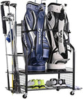 PLKOW Golf Bag Storage for Garage, Golf Equipment Organizer Rack by PLKOW