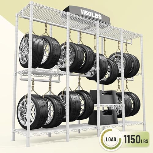 Raybee Heavy Duty Clothes Rack, 1150lbs Capacity, Adjustable - Image 3