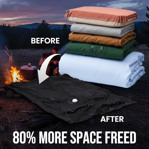 TAILI 4 Pack Outdoor Vacuum Storage Bags,Travel Compression Bags 39x29 inch - Image 4