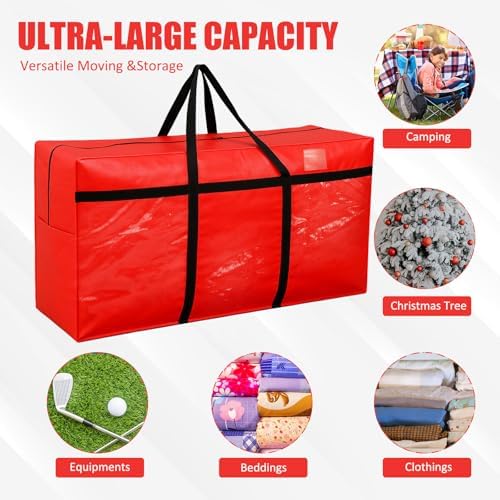 Windyun 4 Pack 98 Gallon Extra Large Moving Bags XXL Heavy Duty Storage Bag - Image 5