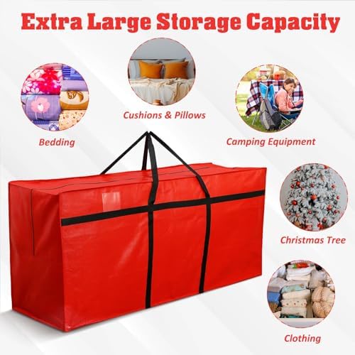Windyun 4 Pcs 168 Gallon Extra Large Moving Bags XXL Heavy Duty Storage Bag - Image 6