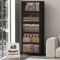 UAMFURI 240QT Lockable Plastic Storage Bins, 5 Pack Collapsible Cabinets by UAMFURIDirect