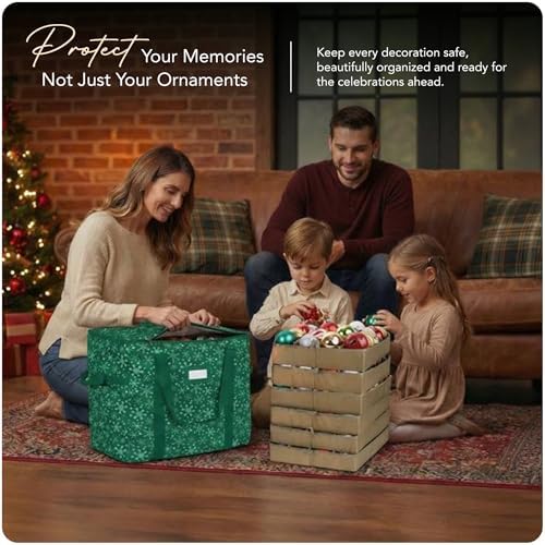 Covermates Adjustable Ornament Storage Bag, 25.5" W x 13" D x 18.5" H - Image 2
