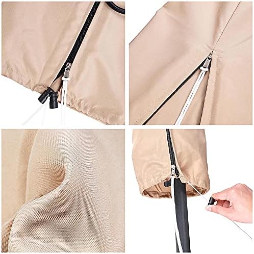 Yescom Patio Umbrella Protective Weatherproof 180gsm Polyester Cover Bag - Image 5