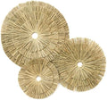 VATIMA Boho Wall Décor – Simple Oversized Wall Basket Décor for Home and Office – Seagrass Wicker Basket Wall Décor Set – 3pcs Flat Baskets – Easy to Hang – Handmade Design – Small/Medium/Large by VATIMA