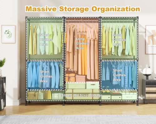 ULIFHOME E14C Pro Heavy Duty Closet Organizer System (Brand Custom) - Image 3