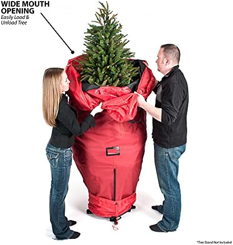 Upright Christmas Tree Storage Bag, Fits Up to 9 Ft Tall Trees - Image 4