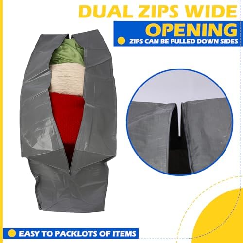 4 Pcs 66 Gallon Extra Large Moving Bags Heavy Duty Storage Bag - Image 3