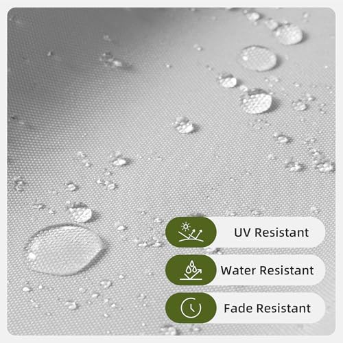 Patio Cantilever Umbrella Outdoor Waterproof Cover with Zippe - Image 3