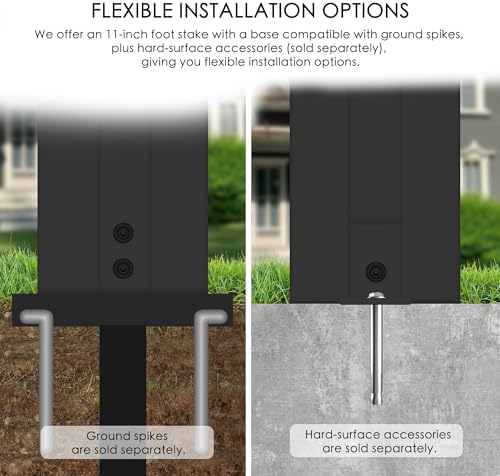 Kozyard 50" W x 48" H Outdoor Privacy Screen with Aluminum Posts, Air Conditioner Fence Panels, Pool Equipment Enclosure, Trash Can Screen Fence Kit for Outside Backyard Patio, Taupe, 3 Panels - Image 5