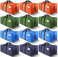 HOMESURE Supports 200lbs Heavy Duty Moving Bags - Strong Zipper & Wrap-Around Handles - Water-Resistant Storage Totes, Durable Alternative to Moving Boxes- 12 Pack -Multi-Color System for Easy Sorting by testVendor01-gamma