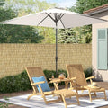 Natural 2 Pack 6FT X16.4FT Reed Fencing Roll Bamboo Privacy Screen by SHYDZYYC
