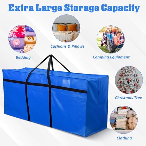 4 Pcs 176 Gallon Extra Large Moving Bags Heavy Duty Storage Bag - Image 4