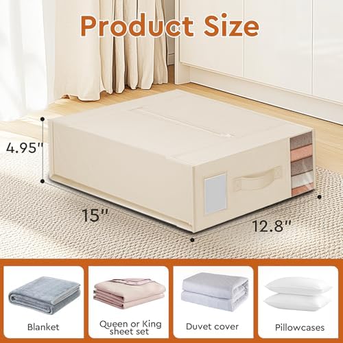 StorageTastic Bed Sheet Closet Organizers and Storage Under Bed Storage - Image 2