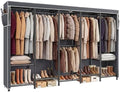 Raybee Clothes Rack with Cover 1200LBS Heavy Duty Freestanding Closet by Raybee