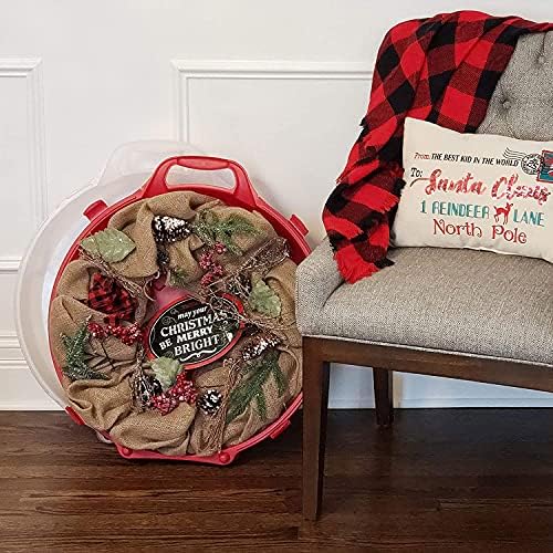 HOMZ Holiday Wreath Box, 24 Inches - Image 6
