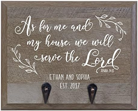 Rooms Organized Personalized Re-Engineered Family Name Barn Wood Decor Wall Mounted Coat Hat and Dog Leash Rack Storage with 2 Metal Hooks 10" w x 8" h 4.25" deep - Image 2
