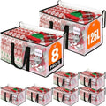 RoomHacks Moving Bags, Heavy Duty Large Storage Bags, 125L, 8 Pack, Clear by RoomHacks