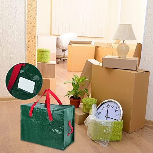 Shappy 6 Pcs Storage Bags, Green, 65 x 30", 24 x 16", 12 x 12" - Image 6