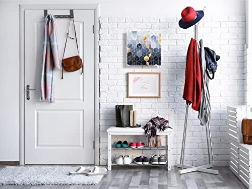 Concept Crystal 50 Keys Cabinet with Decorative Front Panel and Glass White Board KN06: Textures and Tiles 2 Series - Image 2