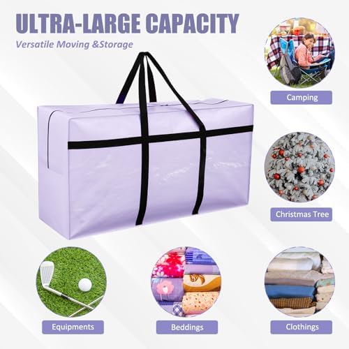 4 Pcs 66 Gallon Extra Large Moving Bags Heavy Duty Storage Bag - Image 5