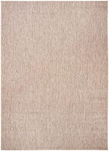 SAFAVIEH Washable Rug Outdoor Courtyard Collection - 10' x 14', Aqua Blue & Grey, Non-Shedding & Easy Cleaning, Ideal for Patio, Backyard, Mudroom (CY8521-37312) - Image 3