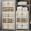 UAMFURI Stackable Storage Bins, 1440QT Collapsible Drawers with 2 Lids by UAMFURIDirect