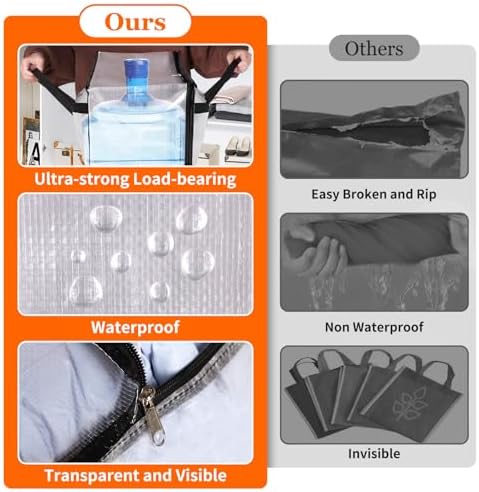 TasticTotes 8 Pack Clear Storage Bags for Comforter, 90L Long - Image 5