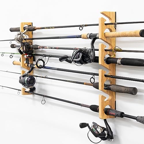 StoreYourBoard Fishing Rod Holder, Wall and Ceiling Rack, Holds 8 Rods - Image 6