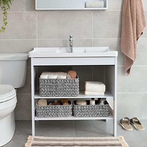 GRANNY SAYS Bundle of 3-Pack Wicker Baskets & 3-Pack Wicker Storage Baskets - Image 5