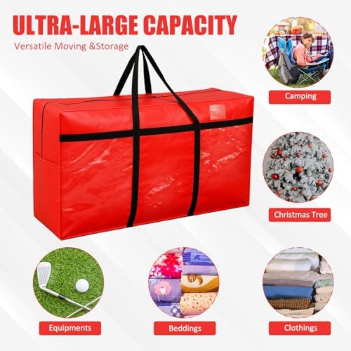 Windyun 4 Pack 69 Gallon Extra Large Moving Bags XXL Heavy Duty Storage Bag - Image 6