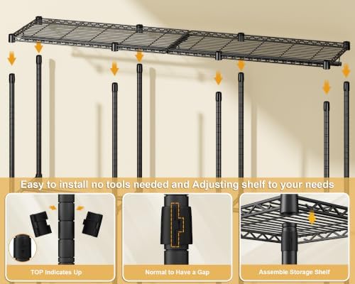 ULIFHOME E14C Pro Heavy Duty Closet Organizer System (Brand Custom) - Image 5