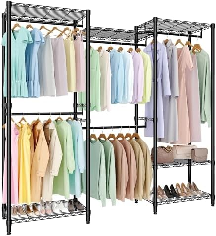 Garvee Portable Clothes Rack Heavy Duty Garment Rack by Garvee