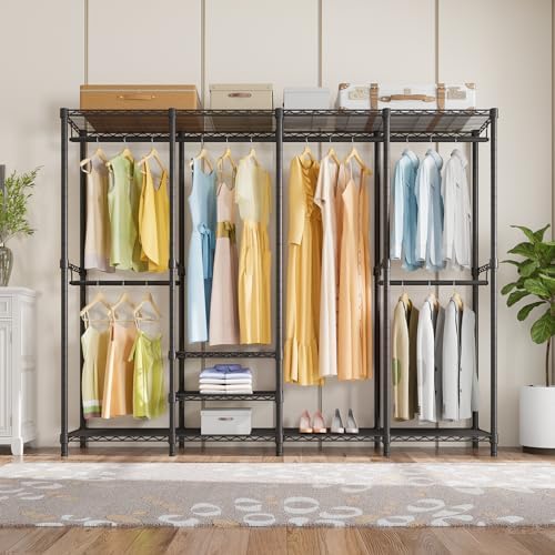 VIPEK V40 Heavy Duty Clothes Rack, Modular Closet System Clothing Rack - Image 6