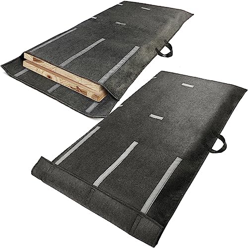 Table Leaf Storage Bag 2 Pack, Fit 48x24in Table Leaves by OfficeDrawerOrganizer