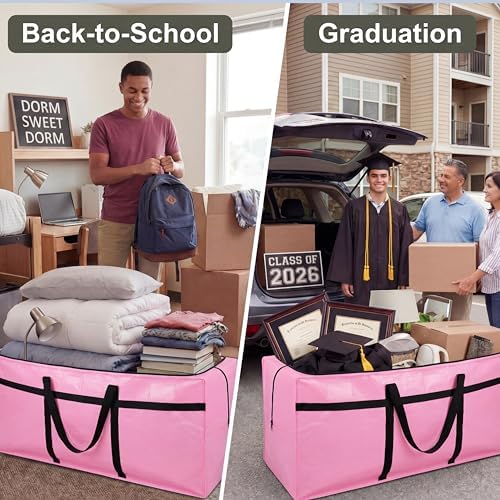 4 Pcs 96 Gallon Extra Large Moving Bags Heavy Duty Storage Bag - Image 4