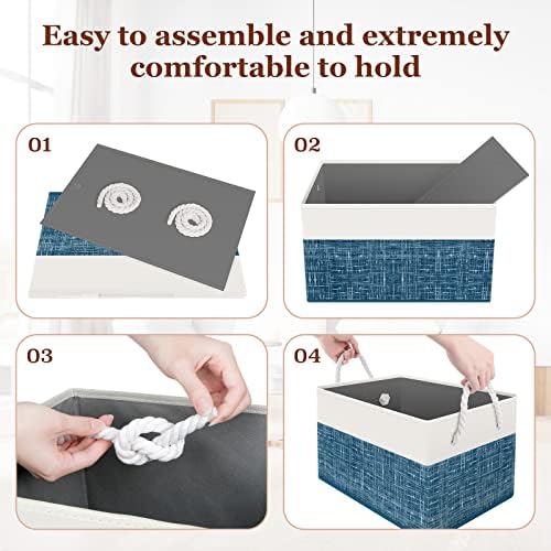 StorageTastic Storage Bin,Collapsible Storage Basket For Organizing,Large - Image 4