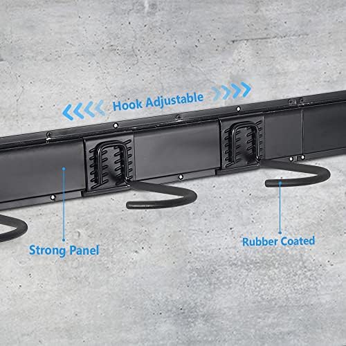 Ultrawall Stainless Steel Bike Storage Rack, Wall Mount 6 Bike Hanger - Image 5