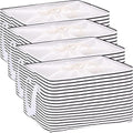 Hinwo 102L XXL Canvas Storage Bin with Lid and Handles, 4-Pack by Hinwo