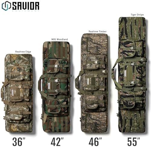 Savior Equipment American Classic Tactical Double Long Gun Bag Pistol Transportation Case w/Backpack Strap, Lockable Compartment, Available Length in 32" 36" 42" 46" 51" 55" - Image 6