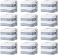 TAILI 12 Pack Vacuum Storage Bags, Jumbo Cube 31x40x15 Inch, Cream by TAILI
