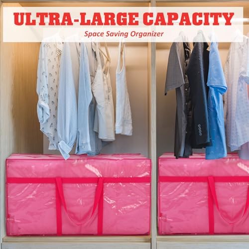4 Pcs 66 Gallon Extra Large Moving Bags Heavy Duty Storage Bag - Image 5