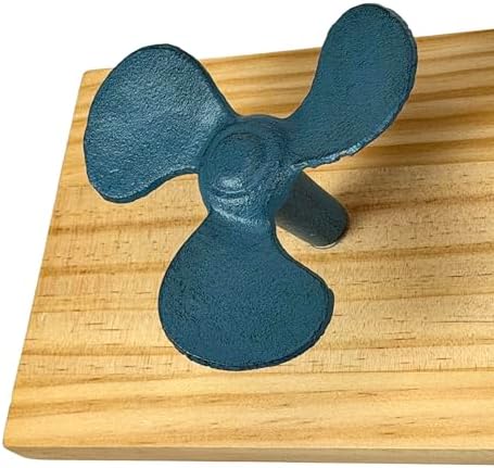 Zeckos Decorative Wall Hooks, 24 Inch Boat Propeller Rack - Image 3